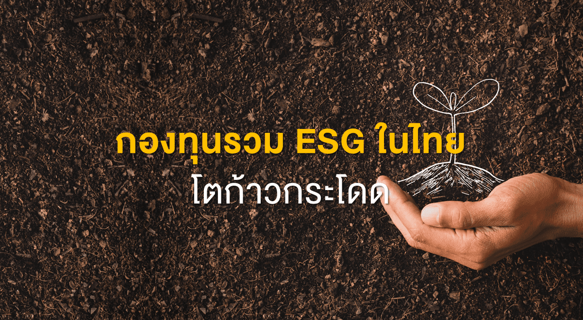 กองทุนรวม ESG ในประเทศโตก้าวกระโดด