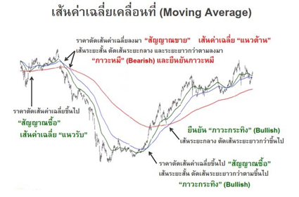 เส้นค่าเฉลี่ย ตัวช่วยพอร์ตหุ้นสายเทคนิคอล